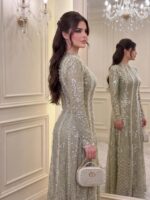 ⁦فستان انيق للمناسبات لونين⁩ - الصورة ⁦3⁩