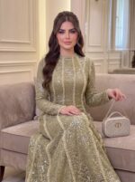 فستان انيق للمناسبات لونين