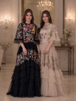 ⁦فستان انيق من الترتر متوفر  لونين⁩ - الصورة ⁦6⁩