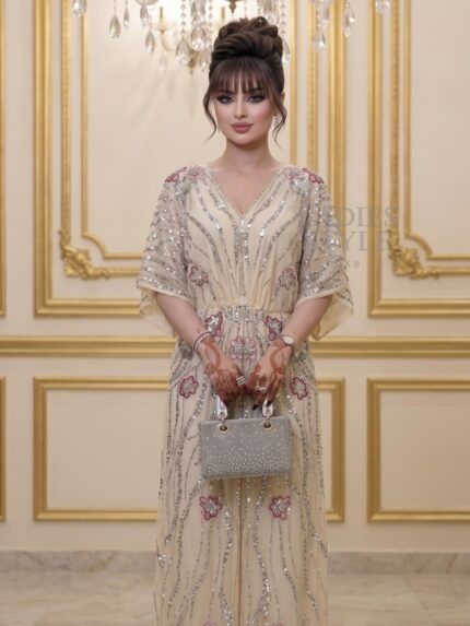 عباءة شامبين ذهبية